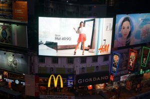 Outdoor LED billboard Screen rental supplier Malaysia